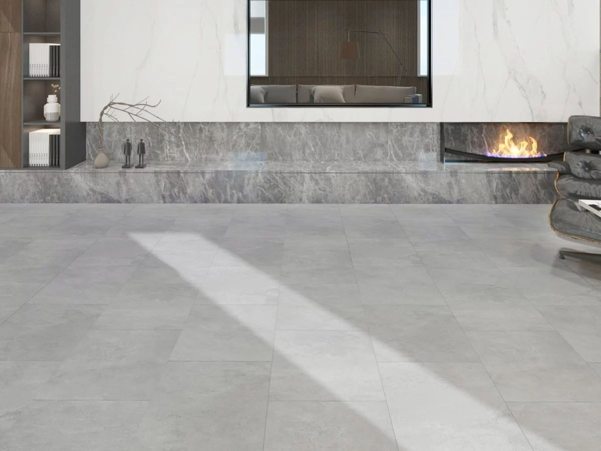 Calitex Concrete Light Tegel Click