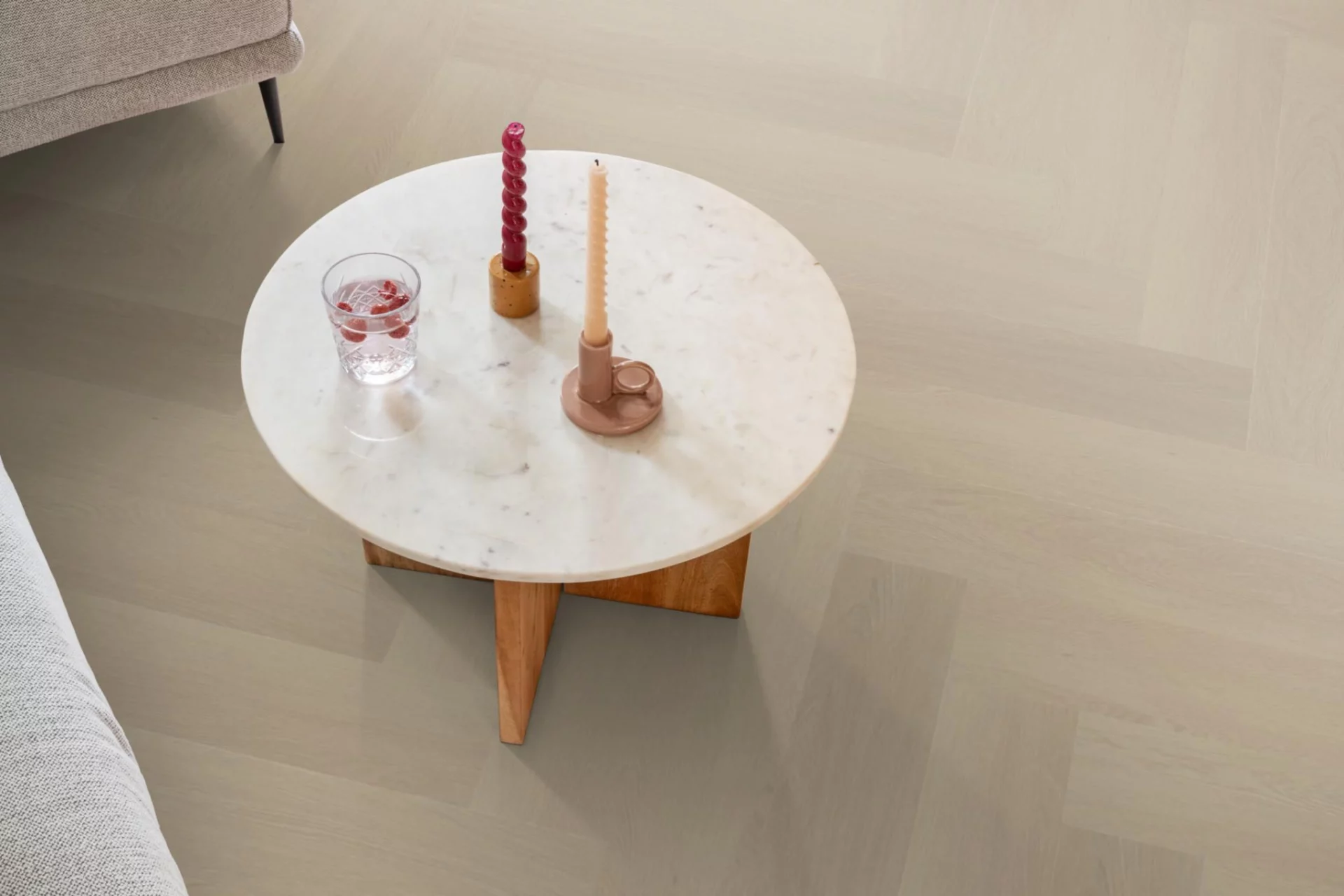 Spigato Estino visgraat dryback beige