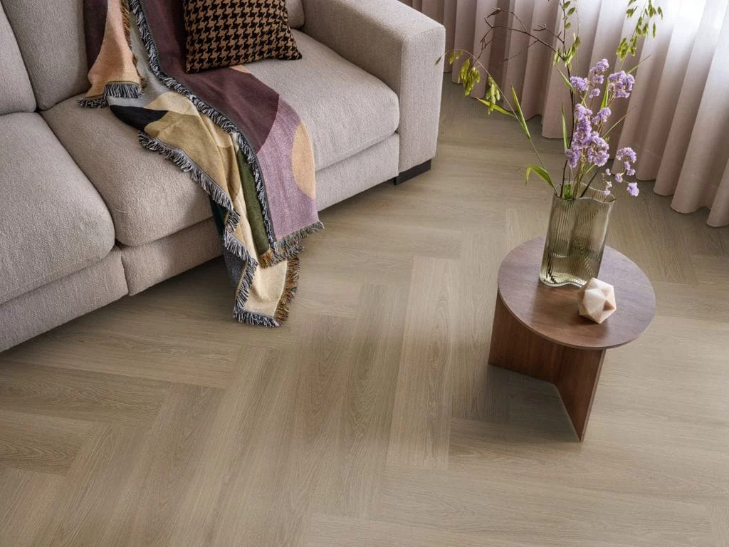Spigato xl Soleno visgraat click SRC dark oak