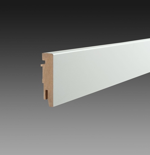 [434] Twist MDF Hoge Plint Wit
