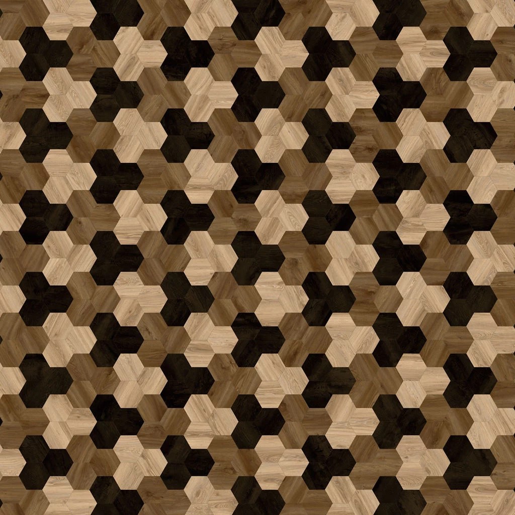 Moduleo Moods Hexagon Cluster 622 Specials Dryback