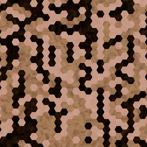[MODULEO-MODMODPHEXA626HEX] Moduleo Moods Hexagon Trio 626 Specials Dryback